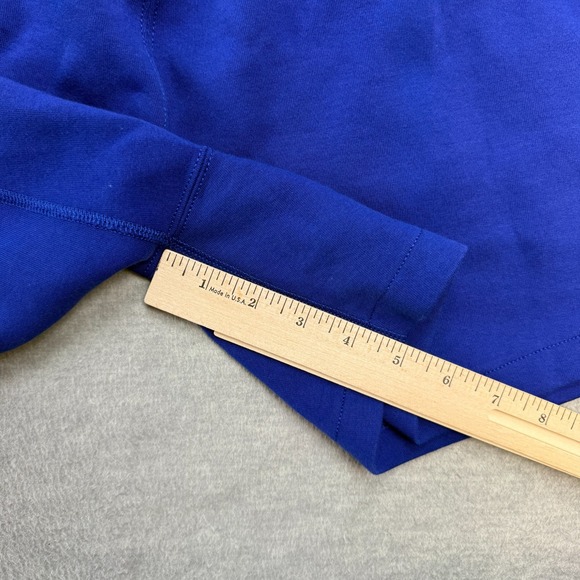 Polo Ralph Lauren Sweat Shorts Womens Medium Blue Red White Striped USA Terry - Picture 10 of 12